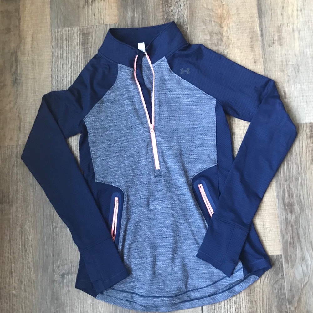 EUC Under Armour Women’s ColdGear Reactor 1/2 Zip
